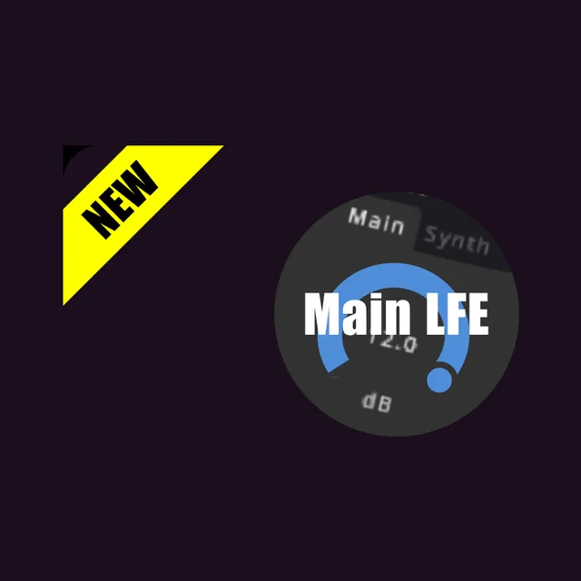 Main LFE control in Penteo version 8